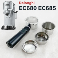 Coffee Bottomless Portafilter Delonghi EC680/EC685 Naked Filter Replacement 51MM Filter Basket Coffee Accessories.