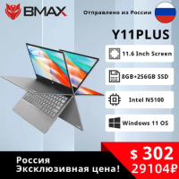 BMAX Y11 Plus Laptop 11.6 Inch 360-degree Touchscreen Intel N5100 8GB RAM 256GB SSD Windows 11 OS Notebook laptops gaming pc
