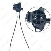 2Pcs Car Halogen Lamp Holder Line for Kia Original H7 Socket Wire Bulb Adaptor