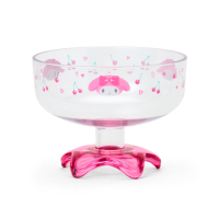 asdfkitty*日本製 美樂蒂櫻桃 點心杯 冰淇淋杯 矮腳杯 派對杯 布丁杯-正版商品