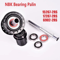 Bicycle hub NBK bearing Palin 15267 or 6902 or 17287 2RS Sealed Bearing Repair Parts For KOOZER XM490 BM440 hub Fastace Novatec