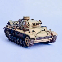 63091 1/72 German No. 3 Tank N Armored Vehicle Model Adult Fans Collectible Gifts
