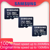 SAMSUNG Micro SD Card 128GB 256GB 512GB PRO Ultimate High Speed 200MB/s A2 U3 V30 microSDXC UHS-I Card Memory Card Flash TF Card
