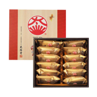 【太陽堂食品】傳統蜂蜜太陽餅12入*2盒/組(傳統蜂蜜-葷食 )