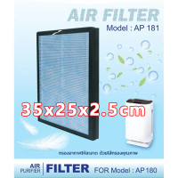 (สินค้าแท้ ตรงรุ่นAP-180)ไส้กรองเครื่องกรองอากาศ Air Filter Smarthome AP-181 คําแนะนําการขายที่ร้อนแ