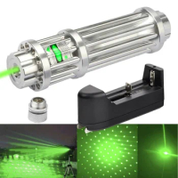 Hight Powerful Green Laser Pointer 1000m 5mw Adjustable Focus Lasers Torch Burning Match with Laser Pointer Powerful for Hunting