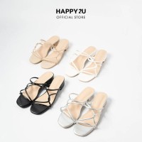 HAPPY2U Kasut Wanita Jasmine Cross Sandals
