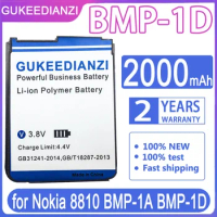 GUKEEDIANZI Replacement Battery BMP-1D 2000mAh for Nokia 8810 BMP-1A