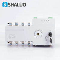 Universal 4P 100A ATS Dual Power Automatic Transfer Switch Diesel Generator circuit breaker electronic controller board