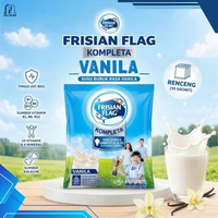 Frisian Flag Kompleta Vanilla 1 Renceng Isi 10 Sachet Susu Bubuk Keluarga