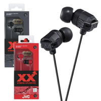 JVC XX系列重低音氣密式耳機(紅色) [大買家]