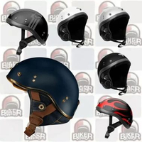 Trooper Custom Brawler - Brawler Harley Davidson - Brawler Hd Helm Retro Vintage Classic Leather Hat