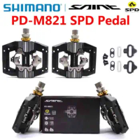 SHIMANO SAINT PD M821 PD M820 SPD Pedal XC/DH Downhill Enduro SPD Mountain Bike Pedals incl SM-SH51 Cleats spacer Original Box