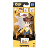 Disney And Pixar Toy Story Click Figs Sheriff Woody, Small Movie Toy With Pop Up Action Move JFW66