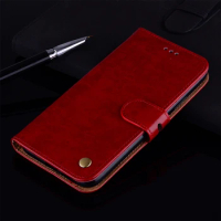 Case For Samsung Galaxy S22 ULTRA Cover Case Oil Wax Skin Preppy Style Flip Wallet Cases For Galaxy S22 PRO Mobile Phones Case