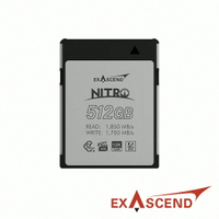 限時★..  Exascend Nitro CFexpress Type B 高速記憶卡 512GB 公司貨【全館點數5倍送】【APP下單跨店最高20%點數回饋】