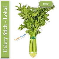 Seledri Stik Lokal Segar - Sayur Seledri Batang / Celery Stick Lokal Fresh | 500gr [ Harga Per 0,5 K