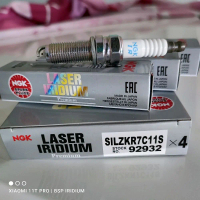 {100% Original } Civic FB / Fc 1.8  / Hrv / Accord / Kia / Crv / Hyundai SILKR7C11S Spark Plug Iridi