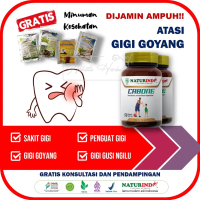 Cabone Herbal Gigi Goyang Penguat Gigi Berlubang Gigi Keropos Calcium Gigi Berlobang Gigi Ngilu Gigi