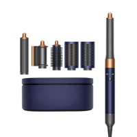 【dyson 戴森 限量福利品】HS05 Airwrap Complete 多功能造型 捲髮器 全配版 旗艦款(長髮版 普魯士藍色)
