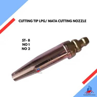 TORA Cutting Tip LPG Strong 8 No 1 2 Mata Blender Potong Las LPG ST-8 / Mata Cutting Nozzle no 2