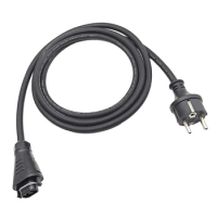 AC Power Cable for Hoymiles HMS Terrain Connection 35M Rubber Hose Cable Ideal for Micro Inverter Hoymiles HMS Series