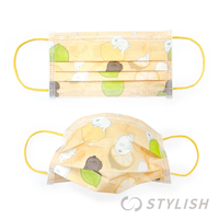 【STYLISH史戴利】醜白兔黃檸檬 機能運動MIT&amp;MD雙鋼印成人醫療口罩15入/盒