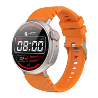 Smartwatch GT88 Inteligente Reloj Sports Fitness Tracker Smart Watch 1.52" Round Display With Heart Rate Sleeping Monitor Watch