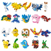Pokemon Nanoblock Charizard Mini Blocks Micro Blocks Building Blocks Toys Collection Toy Kids Gift