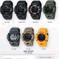 Jam tangan pria digitec digital DG_5112 Original tali Rubber Watches