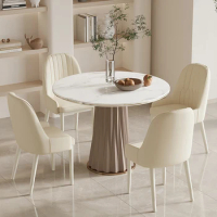 Italian Bordeux White Dining Chairs Fancy Designer Backrest Restaurant Chairs Patio Vintage Nail Casa Prefabricada Furniture