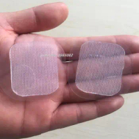 20pcs 4*4cm replacement Conductive gel sheet for Low frequency omron HV-F310 F311/F320 massager device HV-PAD