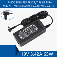 Laptop AC Adapter DC Charger Connector Port Cable For ASUS F450C F555 F9F F83CR/T F6 F9 F554 MX279H VX239H/279H V450C V85 Y481C
