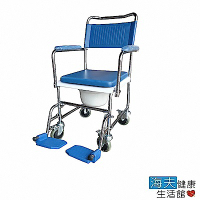 海夫健康生活館 富士康 鐵電鍍 歐式 便盆椅 新型 FZK-3701