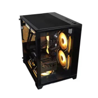 Taifast Hot Sale New Design Gaming PC High Configuration I7 I9 Processor Gaming Computer Cases &amp; Towers DIY Assembly Desktop