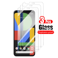 3Pcs For Google Pixel 4 Pixel4 XL 4A 5G Tempered Glass Screen Protector Protective Film For Google Pixel 4 XL Glass 9H 0.26mm