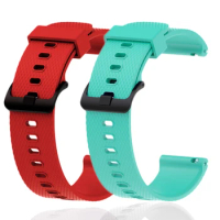 For Huami Amazfit GTR 42mm Bracelet Sport Replace Band 20mm Silicone watchband for Xiaomi Amazfit GTS / Amazfit Bip Wrist strap