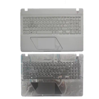 New US Laptop Keyboard for SAMSUNG 8500GM 8500 NP8500GM English Keyboard Shell Palmrest Cover white/