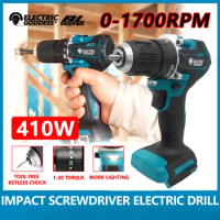 DDF487 10mm Cordless Driver Drill 18V 1000Nm Brushless Motor Compact Big Torque Lithium Battery Electric Screwdriver Power Tool