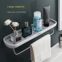 Kệ để đồ phòng tắm, kệ nhà bếp dán tường cao cấp Ecoco - Ecoco 1923