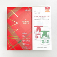 【首爾先生mrseoul】韓國 Maxim KANU 迷你 美式咖啡 100入 贈聖誕限定款保溫杯 320ml 顏色隨機