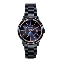 【GOTO】冒險輕盈時尚手錶-IP黑x玫(GC7106L-93-341)