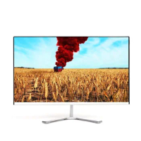 OEM Hot sale 4k computer monitor For Gamers 21.5/24 Inch Monitor 144Hz Curved HD Screen For PC students customization in stock