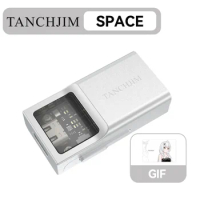 Tanchjim SPACE CS43131*2 Portable DAC Headphone Amplifier DSD256 32Bit/768kHz 3.5mm/4.4mm Output USB Type C Input DAC Amp
