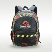 Australian original smiggle children's schoolbag boys school backpack Jurassic dinosaur Korean version 7-12 year 16 inch