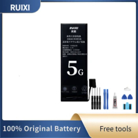 RUIXI 1950mAh Battery For IPhone 5S 5GS IPhone5S IPhone5GS Phone Accessory Free Repair Tools Kit Sticker Replacement Bateria