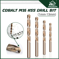 Mata Gerudi RhinVantage Cobalt M35 HSS Tahan Panas, Tajam & Tahan Lama | Penggerudian Logam (1mm -