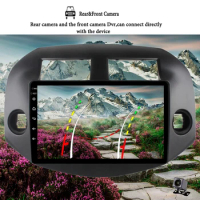 2Din RAM 8G Android 13 Car Audio Navigation GPS Monitor Multimedia PC Tablet HU For Toyota RAV4 2006 - 2011 Tape Recorder DVD