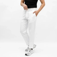 SANVANINA Kael Basic Ankle Pants | Celana Bahan Formal Pria | Celana Panjang Kantor Pria H-81 Cloud