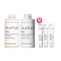 【OLAPLEX 歐啦】4號+5號洗護髮超值組(洗髮乳/潤髮乳/溫和水潤/光滑亮澤/歐拉)